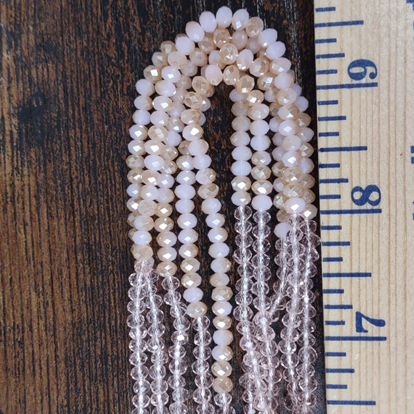 Czech Glass Multi Strand Necklace - Picture 4 of 6